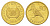 Мозамбик 50 сентаво 2006 KM 136 сталь плакированная латунью UNC 216-217