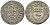 Польша, Данциг 1 шиллинг (шеляг) 1442-1495 Казимир IV династия Ягеллонов (1442-1495), вес 1,44 гр. Kopicki 7224 серебро 1517-435