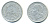 ФРАНЦИЯ 5 ФРАНКОВ 1948 OPEN 9 KM 888b.1 алюминий 83-524