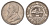ЮАР 2 шиллинга 1897 ZAR, Трансвааль, Крюгер KM 6 серебро 1531-1432