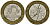 Франция 10 франков 1989 тип гений Бастилии KM 964.1, Le Franc 375.3 биметалл 4135-536