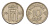 Норвегия 10 эре 1951 Хокон VII (1905-1957) KM 396 медно-никель 4632-1138