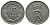 ДАНИЯ 10 ЭРЕ 1972 S; S, ФРЕДЕРИК IX (1947-1972) KM 849.2 медно-никель 83-1212