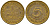 ФРГ 5 пфеннигов 1976 F J.382, KM 107 сталь плакированная латунью    4598-959