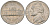 США 5 центов 1995 P, Томас Джефферсон KM A192 медно-никель aUNC 216-516