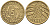 Германия 5 рентенпфеннигов 1924 G KM 32, J. 308 алюминиевая бронза 4151-667