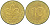ФРГ 10 ПФЕННИГОВ 1973 G KM 108, J. 383 сталь плакированная латунью 219-453