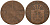 Пруссия 1 пфенниг 1835 D, Фридрих Вильгельм III (1797-1840) KM 405 медь 4549-436