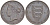 Джерси 1/12 шиллинга 1881 Виктория (1837-1901) KM 8 бронза 3996-424