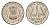 Индия 1/4 рупии 1955 KM 5.3 никель UNC 4687-1236