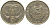 КИПР 5 ЦЕНТОВ 1987 ГОЛОВА БЫКА KM 55.2 никель латунь 181-512