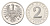 Австрия 2 гроша 1976 KM 2876 алюминий PROOF 187-613