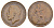 Великобритания 1 пенни 1916 Георг V (1910-1936) KМ 810, Spink 4051 бронза 4634-445