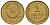 СССР 1 копейка 1989 Федорин 177 медь цинк 4189-624