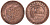 Россия 1 копейка 1904 СПБ Николай II (1896-1917) Биткин 306, KM 9.2 медь 51-2756