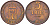 НОРВЕГИЯ 5 ЭРЕ 1951 ХОКОН VII (1905-1957) KM 368 бронза 32-1144