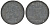 Бельгия 1 франк 1942 Леопольд III, Belgique-Belgie KM 127 цинк 4163-142