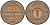 Швеция 1 эре 1970 Густав VI Адольф (1950-1973) KM 820 бронза 4585-315