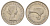 Новая Зеландия 1 флорин = 2 шиллинга 1962 Елизавета II (1952-2022), птичка киви KM 28.2 медно-никель UNC 4650-814