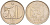 Чехословакия 50 геллеров 1990 KM 89 медно-никель 4152-966