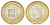 Венесуэла 1 боливар 2007 Симон Боливар Y 93 биметалл UNC 4699-637