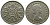 Великобритания 2 шиллинга (флорин) 1957 Елизавета II (1952-2022) KM 906, Spink 4146 медно-никель 4382-136
