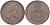 Бразилия 20 рейсов 1869 Педро II (1831-1889) KM 474 бронза 4529-444