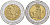 Мексика 1 песо 1995 Мо KM 550 биметалл 113-957