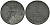 Дания 1 эре 1958 C;S, Фредерик IX (1947-1972) KM 839.2 цинк 4174-245