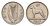 Ирландия 6 пенсов 1960 собака, ирландский волкодав KM 13a медно-никель 4696-523
