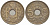 ФРАНЦИЯ 5 САНТИМОВ 1918 ТИП ЛИНДАЙЁ KM 865, LE FRANC 121.2 медно-никель 28-335