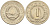 Югославия 1 динар 1974 KM 59 медь никель цинк UNC 4582-934