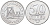 Венгрия 50 филлеров 1974 BP мост Елизаветы в Будапеште KM 574 алюминий UNC 4589-422
