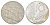 Италия 10 лир 1953 R, плуг, колосья KM 93 алюминий 3336-741