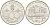 Венгрия 200 форинтов 1992 национальный банк KM 689 серебро 88-315