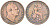 Великобритания 1 фартинг 1837 Вильгельм IV (1830-1837) KM 705, Spink 3848 медь 4613-367