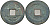 Китай 1 цянь (кэш) (тун-бао) ND (1038-1040) Империя Сун (960-1279), северная сун (960-1127), Жэнь-цзун (1023-1063), вес 4 гр, диаметр 26 мм бронза AUC2-4-56