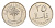 Бахрейн 25 филсов 1965 год-тип KM 4 медно-никель UNC 4674-846