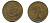 Великобритания 1/2 пенни 1966 Елизавета II (1952-2022) KM 896, Spink 4158 бронза 41-617