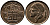 БЕЛЬГИЯ 50 САНТИМОВ 1972 BELGIQUE KM 148.1 бронза 4387-631