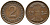 ГЕРМАНИЯ 2 РЕНТЕНПФЕННИГА 1924 A KM 31, J. 307 бронза 24-447