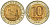 СССР 10 рублей 1991 ЛМД, ГКЧП KM 295, Федорин 15 биметалл 4132-1223