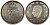 Бельгия 500 франков 1990 Belgique, 60 лет королю Бодуэну I KM 179 серебро 443-831