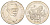 Заир 2 1/2 заира 1975 Горная горилла KM 9 серебро BU 413-3325