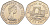 Джерси 50 пенсов 1990 замок Гросне, Елизавета II (1952-) KM 58.1 медно-никель аUNC 4583-613