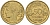 ФРАНЦИЯ 50 САНТИМОВ 1941 ТИП MORLON KM 894.1, LE FRANC 192.18 алюминиевая бронза 44-632