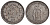 Швеция 25 эре 1874 ST, Оскар II (1872-1907) король Швеции и Норвегии KM 738 серебро 4179-811