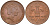 Великобритания 2 пенса 1986 Елизавета II (1952-2022) KM 936, Spink 4376 (C3) бронза 4592-435