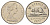 Канада 5 центов 1972 Елизавета II (1952-2022), бобр KM 60.1 никель 4689-364