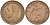 Великобритания 1 фартинг 1936 Георг V (1910-1936) KM 825, Spink 4061 бронза 4543-1056